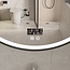 Bella Mirror Miroir intelligent rond 100cm cadre noir avec wifi