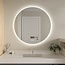 Bella Mirror Miroir intelligent rond 80cm sans cadre avec éclairage LED, anti-buée et wifi
