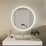Bella Mirror Miroir intelligent rond 80cm sans cadre avec éclairage LED, anti-buée et wifi