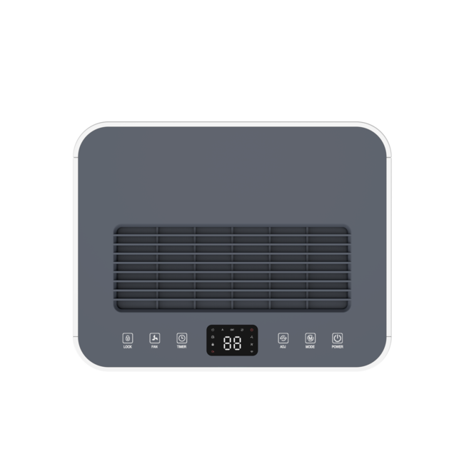 Nurion Déshumidificateur intelligent compact 16 litres Wifi avec filtre à charbon