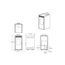 Quality Heating Poêle à granulés - 6kW - pour 40-60 m2 - 5 niveaux - minuterie - CR10-2