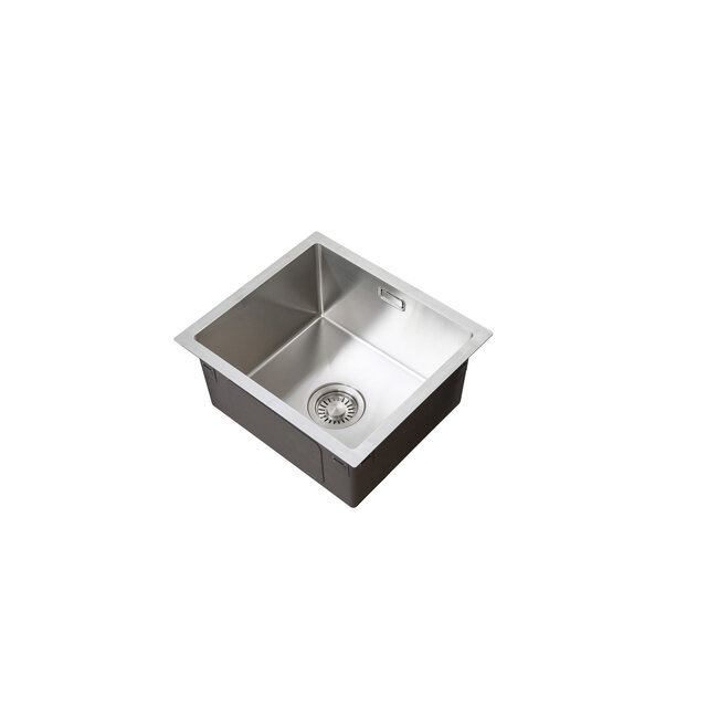 Nurion Nurion Evier inox 50 x 40 - Evier cuisine - Eviers cuisine - Evier cuisine - sans trou de robinetterie