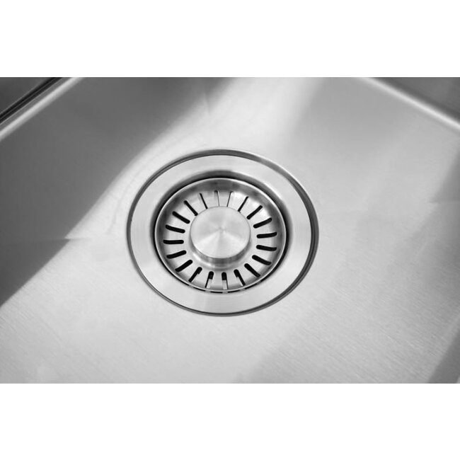 Nurion Nurion Evier inox 50 x 40 - Evier cuisine - Eviers cuisine - Evier cuisine - sans trou de robinetterie