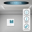 Quality Heating Byecold Série QH-HL Panneau infrarouge Wifi avec éclairage LED 70 x 130 cm 840Watt