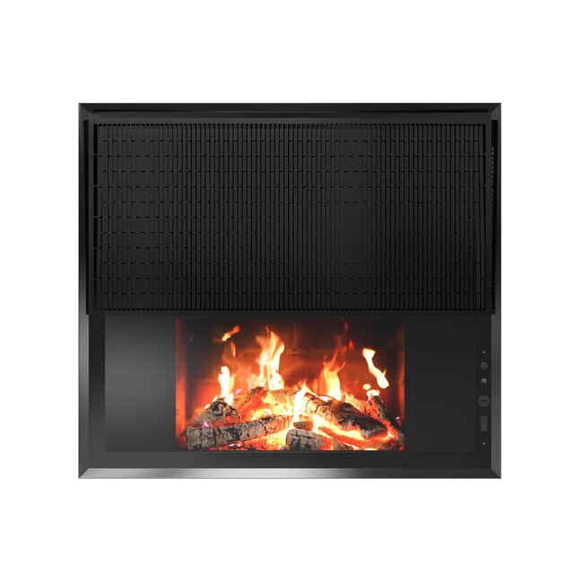 Quality Heating Cheminée à panneaux infrarouges LCD 1700Watt Deluxe