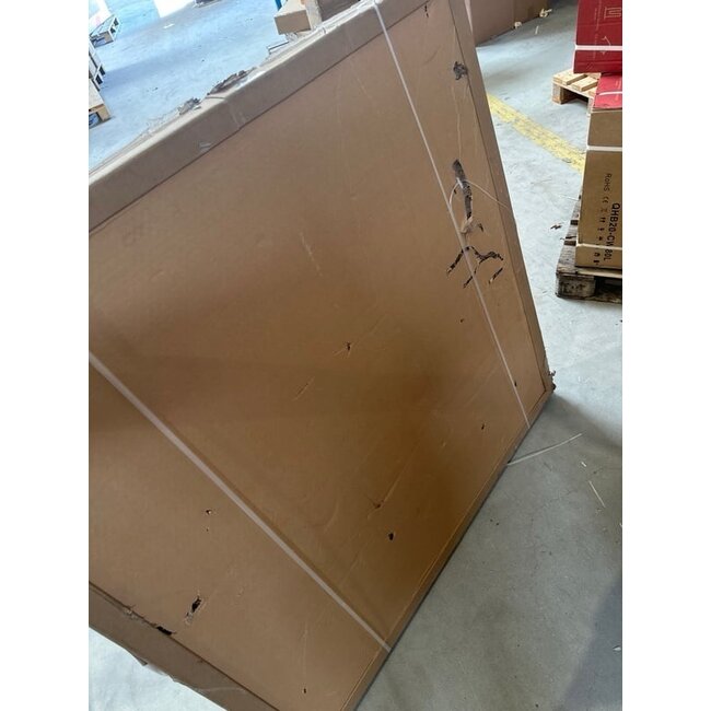 2ème chance | Miroir rond 120 cm sans cadre, éclairage LED périphérique et anti-buée