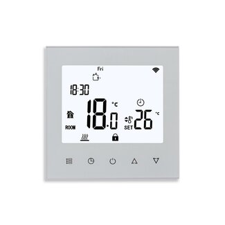 Thermostat programmable Touch-PRF 78 en blanc ou noir