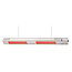 Quality Heating QH-TH Chauffage infrarouge Golden 2000 W et 3000 W avec télécommande