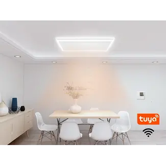 2ème chance | QH-HL Series Panneau infrarouge Wifi avec éclairage LED 63x128 cm 840Watt