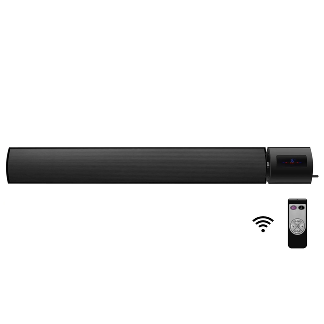 Deuxième chance | Chauffage de terrasse infrarouge Caleo Wifi avec télécommande - TH Caleo 1800Watt