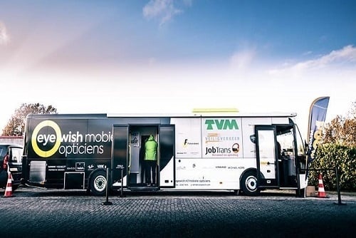 Fourgon d'opticiens Mobile Eye Wish