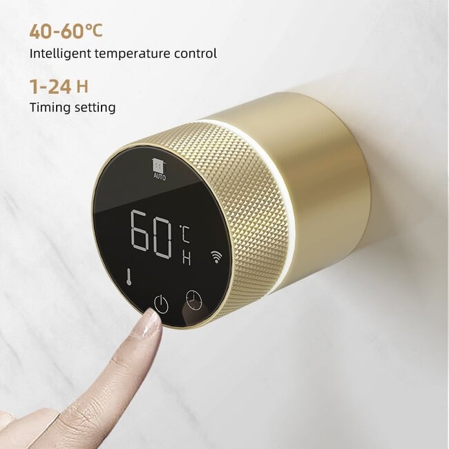 Quality Heating Radiateur sèche-serviettes électrique avec thermostat