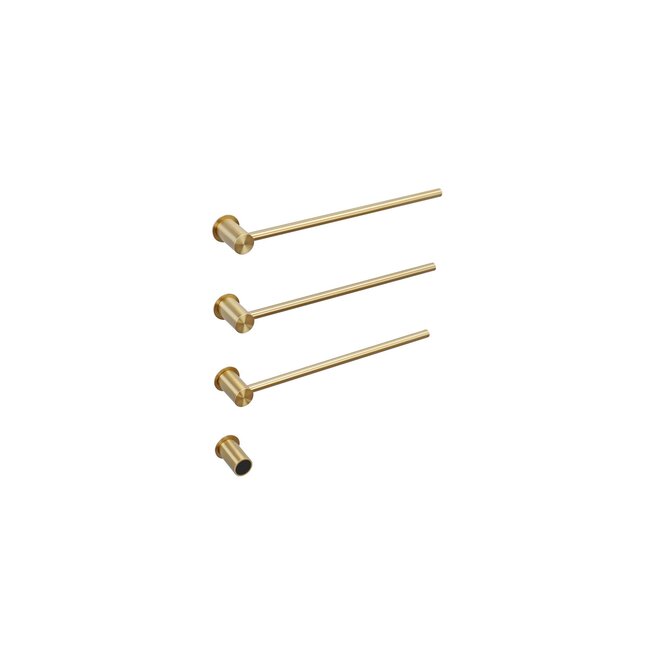 Quality Heating Radiateur sèche-serviettes électrique or avec thermostat L-SR0003-T