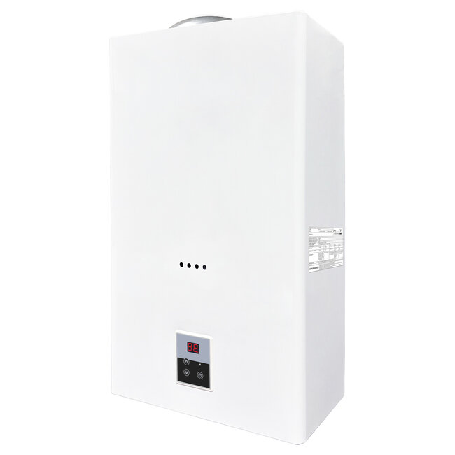 Quality Heating EcoTherm Chauffe-eau électronique numérique 14 L Low Nox Propane à chambre ouverte