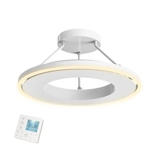 Quality Heating Série QH-GlowRing Panneau infrarouge WiFi avec éclairage LED 60 cm 1000 watts