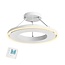 Quality Heating Série QH-GlowRing Panneau infrarouge WiFi avec éclairage LED 60 cm 1000 watts