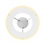 Quality Heating Série QH-GlowRing Panneau infrarouge WiFi avec éclairage LED 60 cm 1000 watts