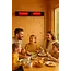 Quality Heating Chauffage de terrasse infrarouge Calore noir réglable 1600 - 2200Watt