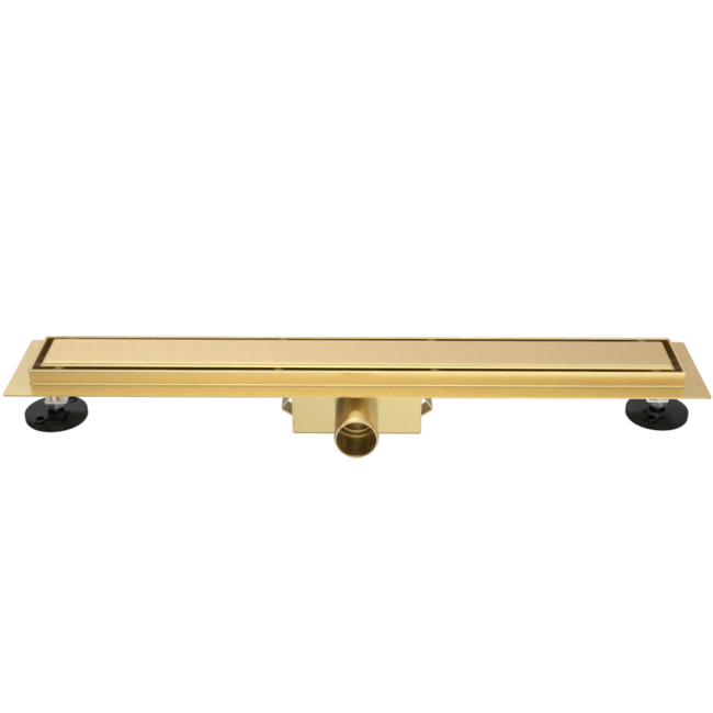 Nurion SolarDrain caniveau de douche complet avec bride et grille fermée