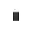 Nurion Nurion Meuble de salle de bains Luca - lavabo blanc brillant et armoire en bois noir - 41 x 22,5 x 65 cm