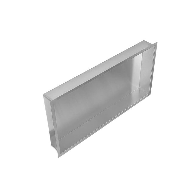 Nurion Niche encastrable ZenBay en acier inoxydable