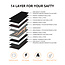 Quality Heating Couverture sauna infrarouge 660 watts, puissance réglable - Thérapie infrarouge - Sauna