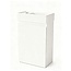Nurion Nurion Meuble de toilette Lotte - lavabo blanc brillant et armoire en bois blanc - 41 x 22,5 x 65 cm