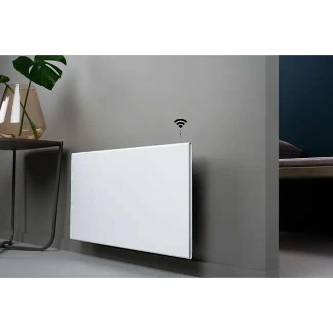 Quality Heating Chauffage de qualité - Eco Slim Wifi blanc