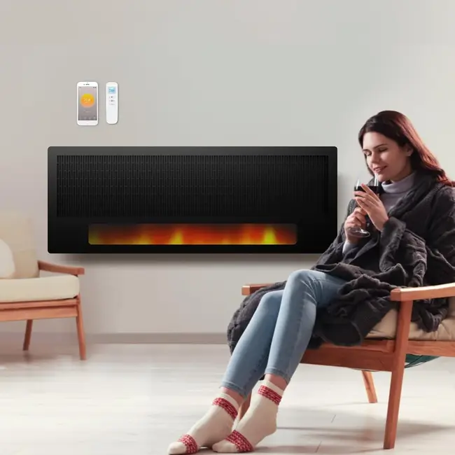 Quality Heating Panneau infrarouge Flamara cheminée LED 2100Watt