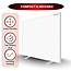 Quality Heating Série QH-AK Panneau infrarouge mobile 350, 450, 580 ou 700 Watts avec roues