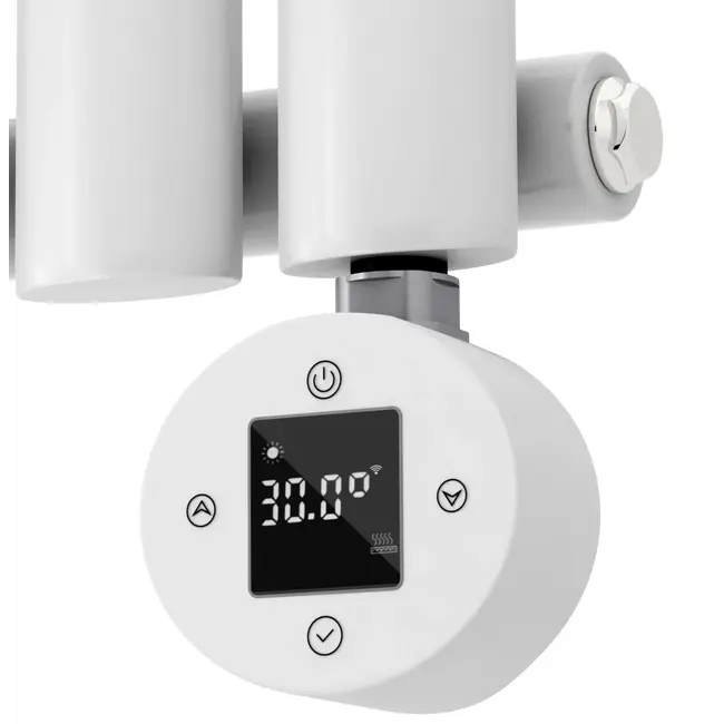 Quality Heating Radiateur électrique vertical blanc avec miroir 1200W NeoTherm