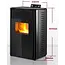 Quality Heating Pelletkachel - 13.1kW - voor 80-100 m2 - 5 niveaus - timer - CR04 Black
