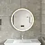 Bella Mirror Smart spiegel rond 80cm gouden frame met led verlichting, anti-condens en wifi