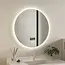 Bella Mirror Smart spiegel rond 80cm frameloos met led verlichting, anti-condens en wifi