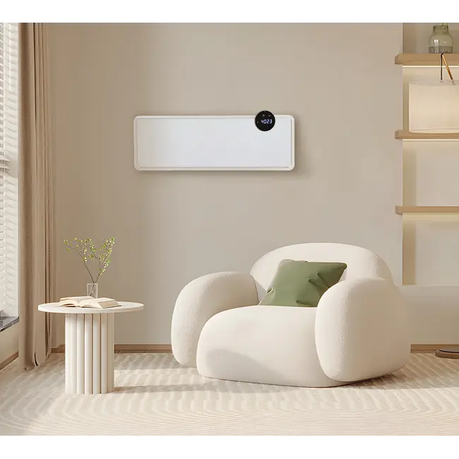 Quality Heating Chauffage mural en céramique AmberHeat avec thermostat Wifi