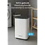 Nurion Slimme luchtontvochtiger compact 16 Liter Wifi met carbon filter