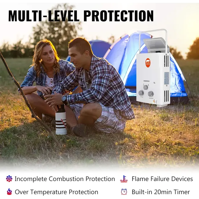 Quality Heating Geyser propane - Geyser GPL 6 litres/minute Chaudière