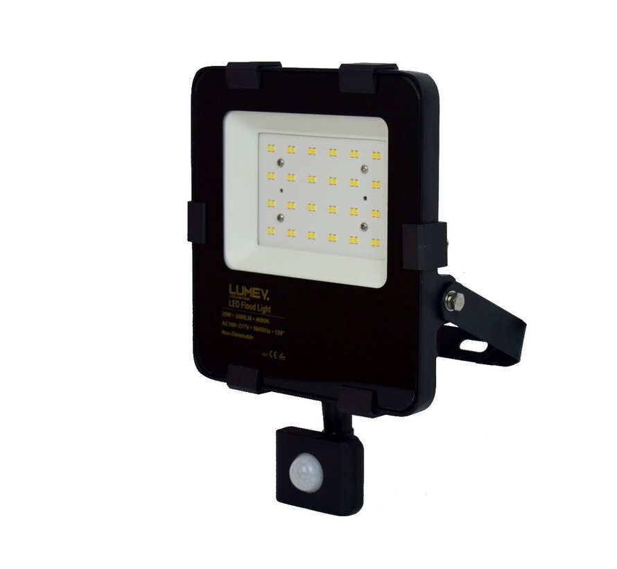 Fluter 20 Watt - 150lm/W - Sensor