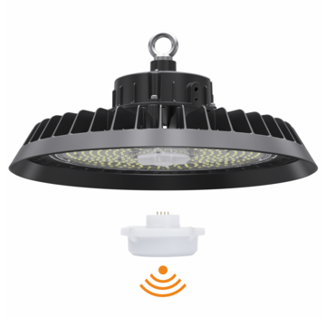 Lumev LED Hallenstrahler UFO 200W IP65 150lm/W Dimmbar Sensor