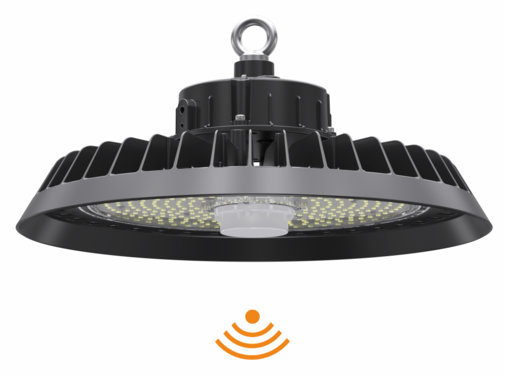Lumev LED Hallenstrahler UFO 150W IP65 200lm/W Dimmbar Sensor