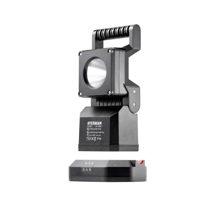 Atex Handlampe mit Akku - 3W | PL-AT800-A