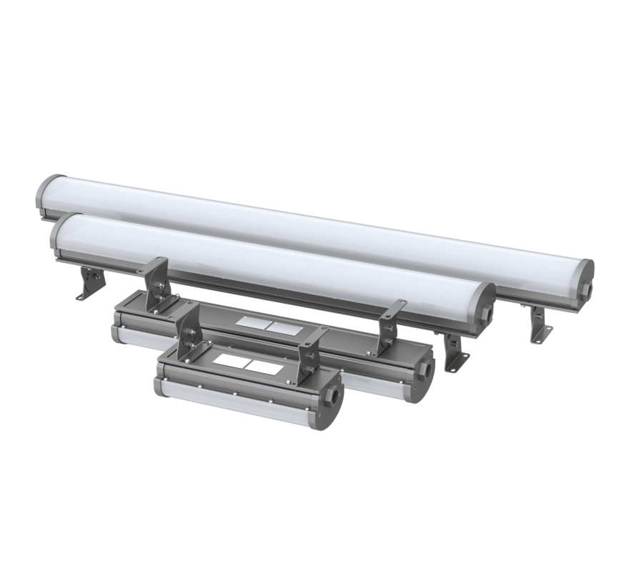 LED Explosionsgeschützt 80 Watt - 120cm - ATEX Zone 1, 2, 21 &22