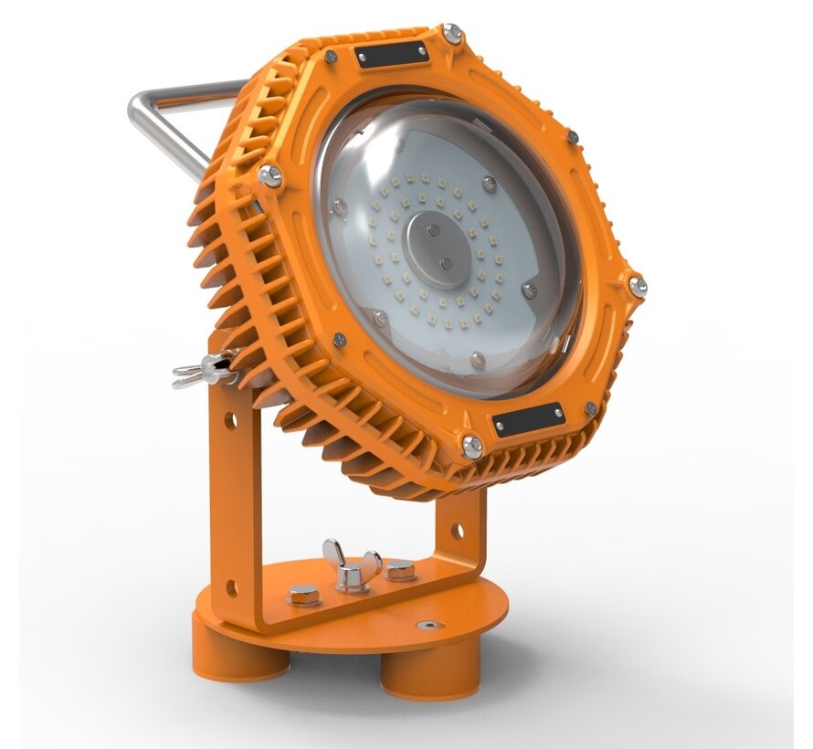 ATEX Ex-geschützte LED Akku-Arbeitsleuchte – 15W | Zone 1, 2 , 21 & 22