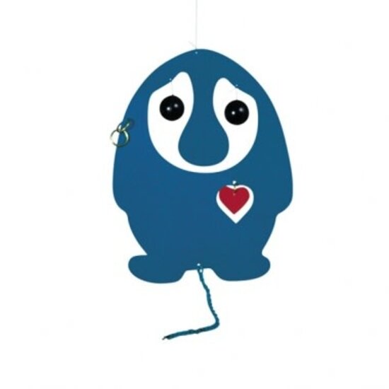 Flensted Mobiles flensted mobiles puffing-troll blauw