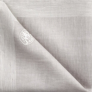 Georg Jensen Damask napkin plain licht grijs linnen
