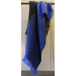 mohair plaid blue horizon