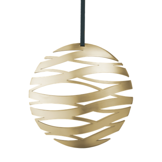 Stelton stelton tangle kersthanger bal groot koper