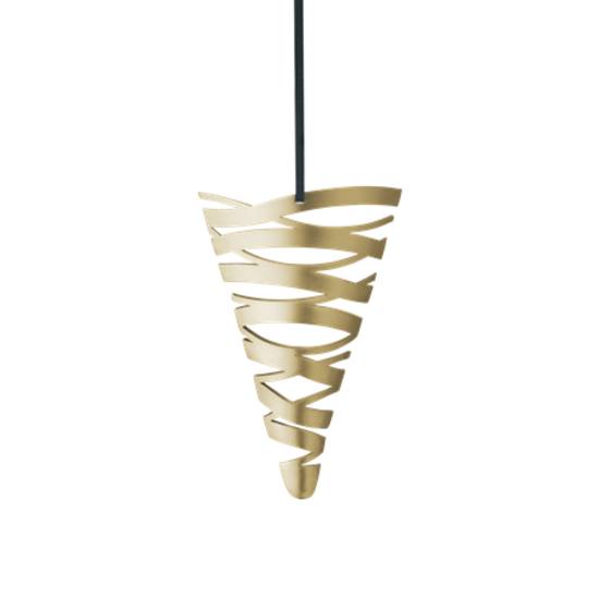 Stelton stelton tangle kersthanger hoorn klein koper