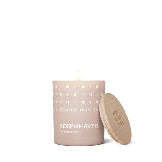 Skandinavisk skandinavisk rosenhave mini geurkaars 65 gram