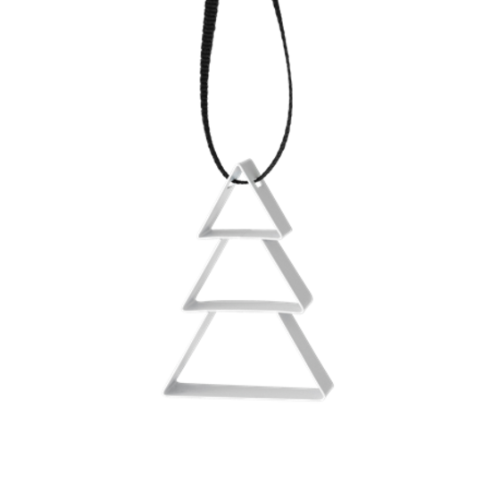 Stelton stelton figura kersthanger dennenboom wit